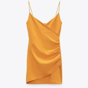 Zara Ruched Mini Dress